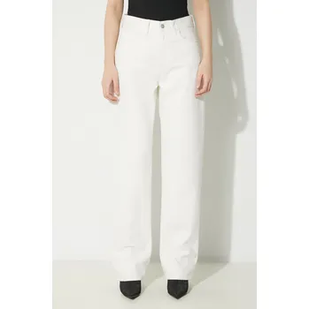 Džíny Carhartt WIP Noxon Pant, 26, béžová, 01X