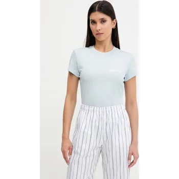 Pánské tričko Bavlněné tričko Karl Lagerfeld Jeans A1W17004 modrá 50X, vel. S