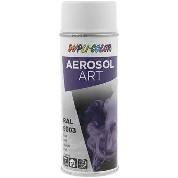 Stavebniny Dupli-Color Aerosol Art sprej 400 ml signální bílá mat / RAL 9003