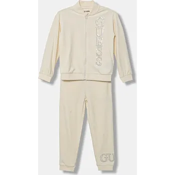 Dětská tepláková souprava Guess modrá barva, K4BG06 K0232 K4BG06.K0232.9BYA 01X, vel. 122-125