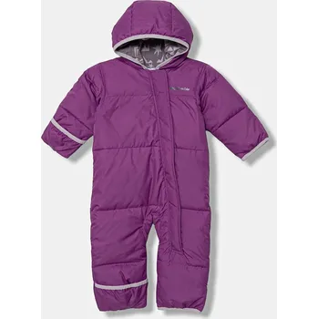 Dětská móda Dětská péřová kombinéza Columbia Snuggly Bunny Bunting 2088791 fialová 44X, vel. 56/68