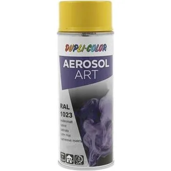 Barva ve spreji Dupli-Color Aerosol Art sprej 400 ml doprav.žlutá hedv.mat / RAL 1023