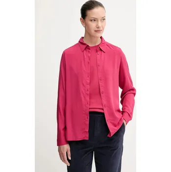 Pánské oblečení Košile United Colors of Benetton 5WPWDQ0B0 růžová 42X, vel. XS