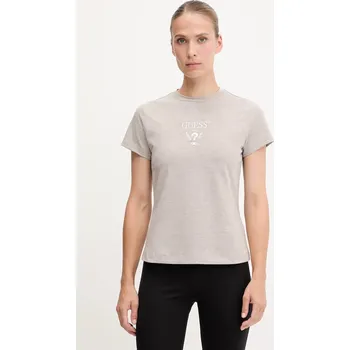 Dámské tričko Tričko Guess COLETTE dámské, růžová barva, V4YI21 KCDH1 V4YI21.KCDH1 80E, vel. XL