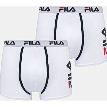 Boxerky Boxerky Fila 2-pack FU5040/2 bílá 00X, vel. M