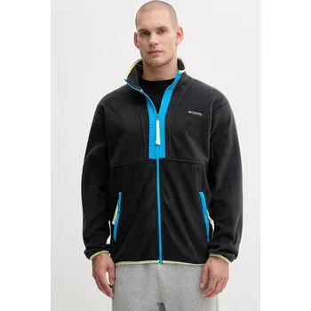 Pánská mikina Fleecová mikina Columbia Backbowl II Full Zip Fleece 2090851 černá 99X, vel. S