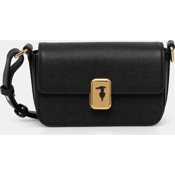 Kabelka Kožená kabelka Trussardi Z601E106075N černá 99X, vel. ONE SIZE