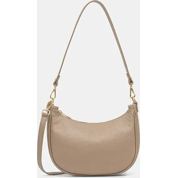 Kabelka Kožená kabelka Answear.LAB 249615.hak hnědá 84X, vel. ONE SIZE