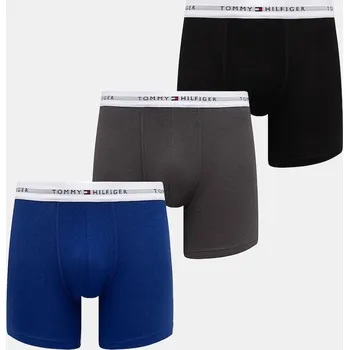 Boxerky Boxerky Tommy Hilfiger 3-pack pánské, zelená barva, UM0UM02941 57X, vel. M