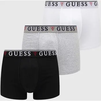 Boxerky Boxerky Guess BRIAN 3-pack pánské, černá barva, U97G01 KCD31 U97G01.K6YW1 99C, vel. XXL
