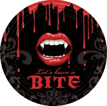 Party nádobí Talíře - Upírský motiv