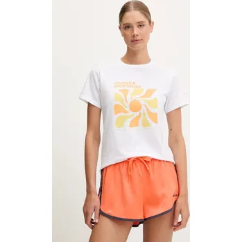 Tričko Columbia Sun Trek 2120133 bílá 00A, vel. XS