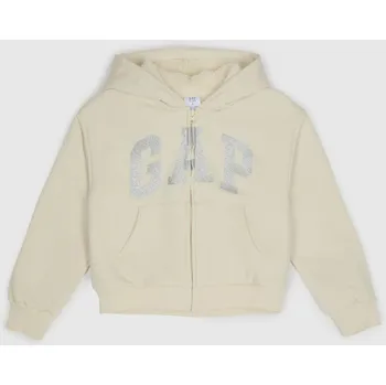 Dámská mikina GAP Dívčí Dětská zateplená sherpa mikina GAP Béžová L (2954518)