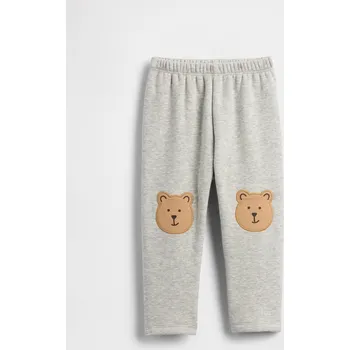 Dětská móda GAP Chlapecké Baby zateplené kalhoty Brannan Bear GAP Šedá 3-6 měsíců (2951346)
