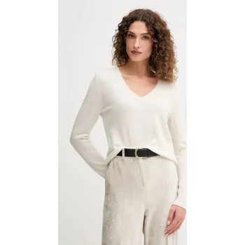 Dámský svetr Vlněný svetr United Colors of Benetton 1002D401Y béžová 01X, vel. L