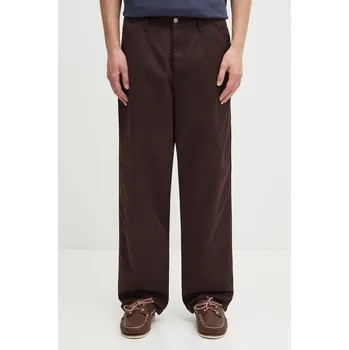 Džíny Carhartt WIP Simple Pant pánské, I034907.33H02, 31, hnědá, 89X