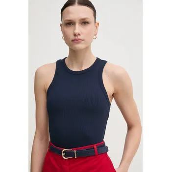 Top Tommy Hilfiger WW0WW38635 námořnická modř 59B, vel. XS