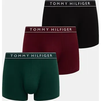 Boxerky Boxerky Tommy Hilfiger 3-pack pánské, šedá barva, UM0UM03520 77X, vel. S