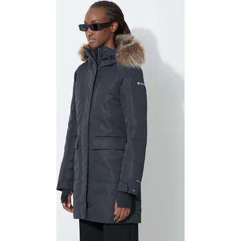 Bunda Columbia dámská, černá barva, zimní, 1957693-214, XS, 99X