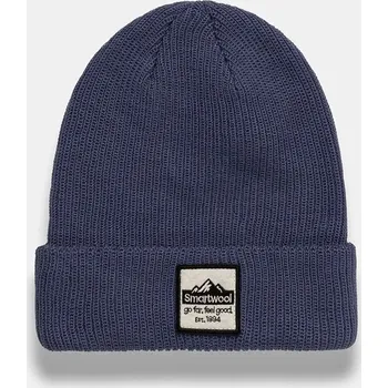 Čepice Vlněná čepice Smartwool SW011493 modrá 95X, vel. ONE SIZE