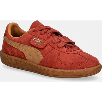 Pánská obuv Semišové tenisky Puma Palermo Cobalt Glaze, 37.5, oranžová, 28X