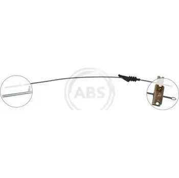 Lanko parkovací brzdy A.B.S. Tažné lanko - parkovací brzda ABS K19761