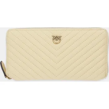 Peněženka Kožená peněženka Pinko 100250.A0GK béžová 01E, vel. ONE SIZE