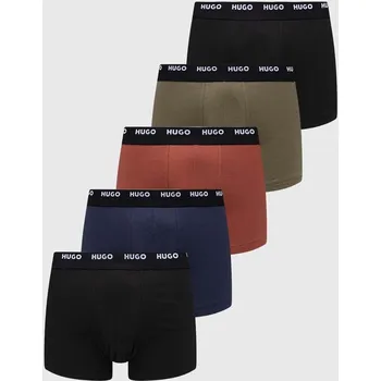 Boxerky HUGO 5-pack 50479944 černá 99J, vel. XS