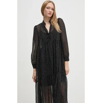 Dámské šaty Šaty Sisley 42UMLV06U černá 99X, vel. 34