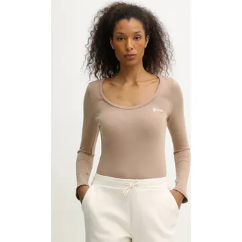 Body Body Guess ALBA béžová barva, V5BP09 KCBF1 V5BP09.KCBF1 80X, vel. M