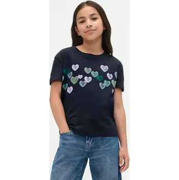 Dívčí tričko GAP Dívčí Dětské tričko Gap Modrá XS (2947610)