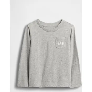 Chlapecké tričko GAP Chlapecké Baby tričko s kapsičkou GAP Šedá 5 let (2949822)
