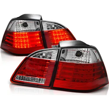 Zadní světlomet LED Zadní světla ČERVENÁ BÍLÁ pro BMW E61 04-03.07
