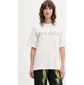 Pánské tričko Bavlněné tričko Stine Goya SG.AW25.T009.2243 béžová 01X, vel. S