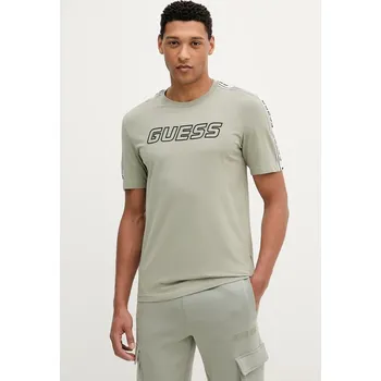 Tričko Guess ARLO pánské, béžová barva, s aplikací, Z4GI18 J1314 Z4GI18.J1314 97X, vel. XXL