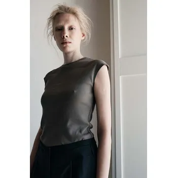 Bavlněný top MUUV. TETE bluzka.bez.rekawow.TETE zelená 97X, vel. L