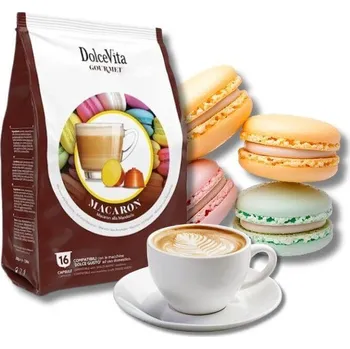 Dolce Gusto kapsle Dolce Vita mandlové makronky