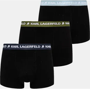 Boxerky Boxerky Karl Lagerfeld 3-pack A1M47021 černá 99X, vel. M