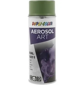 Stavebniny Dupli-Color Aerosol Art sprej 400 ml rezedová zelená mat / RAL 6011
