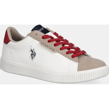 Pánské tenisky Sneakers boty U.S. Polo Assn. TYMES TYMES011M.5YN1 bílá 00A, EUR 41