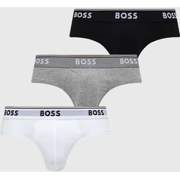 Boxerky Spodní prádlo BOSS 3-pack 50475273 bílá 00A, vel. XL