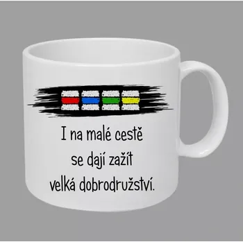 Pánské tričko hrnek pro turisty turistické značky 450ml (turistický hrneček )