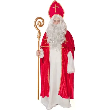 Karnevalový kostým Kostým Mikuláše Deluxe Velikost: L/XL