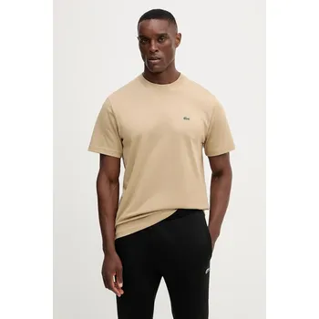 Pánské tričko Bavlněné tričko Lacoste pánské, tmavomodrá barva, TH7318 80A, vel. XL