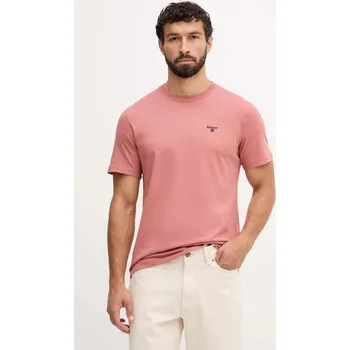 Pánské tričko Bavlněné tričko Barbour MTS0331 oranžová 32E, vel. M