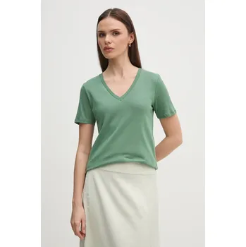 Bavlněné tričko United Colors of Benetton 3GA2E4230 zelená 87X, vel. XS