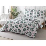 XPOSE® Bavlněné Renforcé povlečení VESELÉ VÁNOCE - bílé 140x200 cm, 70x90 cm, Bavlna RENFORCÉ + Prodloužená možnost vrácení zboží do 50 dnů