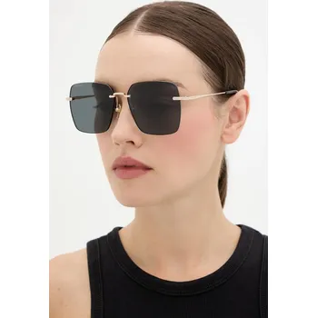 Sluneční brýle Sluneční brýle Gucci dámské, zlatá barva, GG1955SA GLD, vel. 60