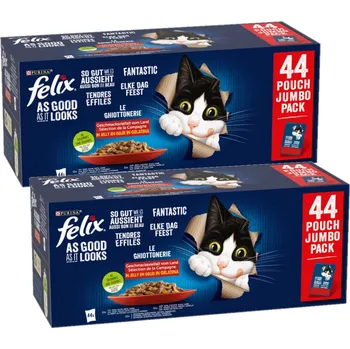 Felix Fantastic MIX příchutě v želé: 88x85g