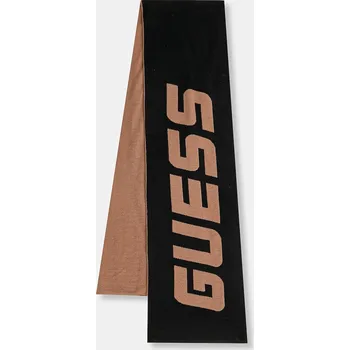 Šála Šála Guess pánská, černá barva, vzorovaná, AM9571 POL03 AM9571.POL03 99A, vel. ONE SIZE